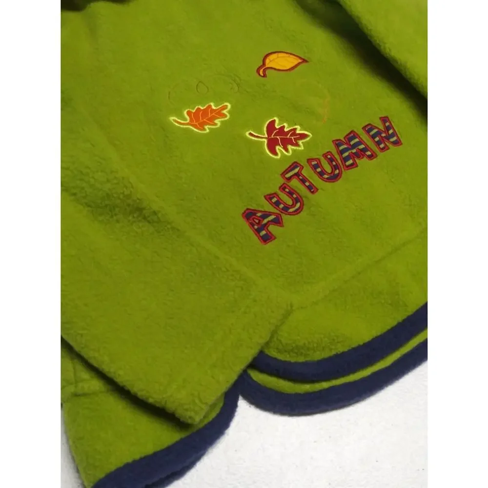 New Legends Vintage Green 'Autumn' Long Sleeve Top and Leggings Set Size 4